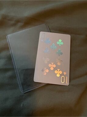 Dior Joy 10 spade playing card